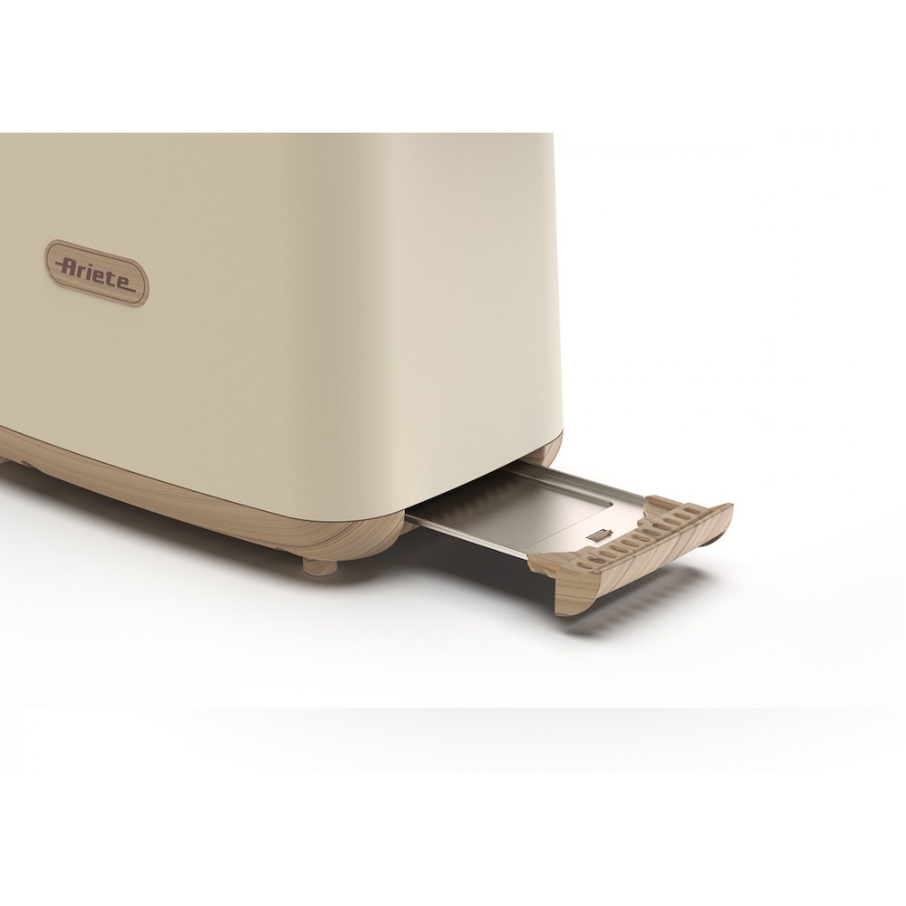 ARIETE 157WOODBEIGE - Toaster in Beige 760W