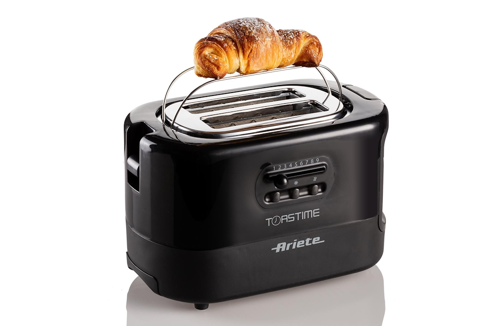 ARIETE 159NERO - 700W Toaster mit 9 Röstgraden
