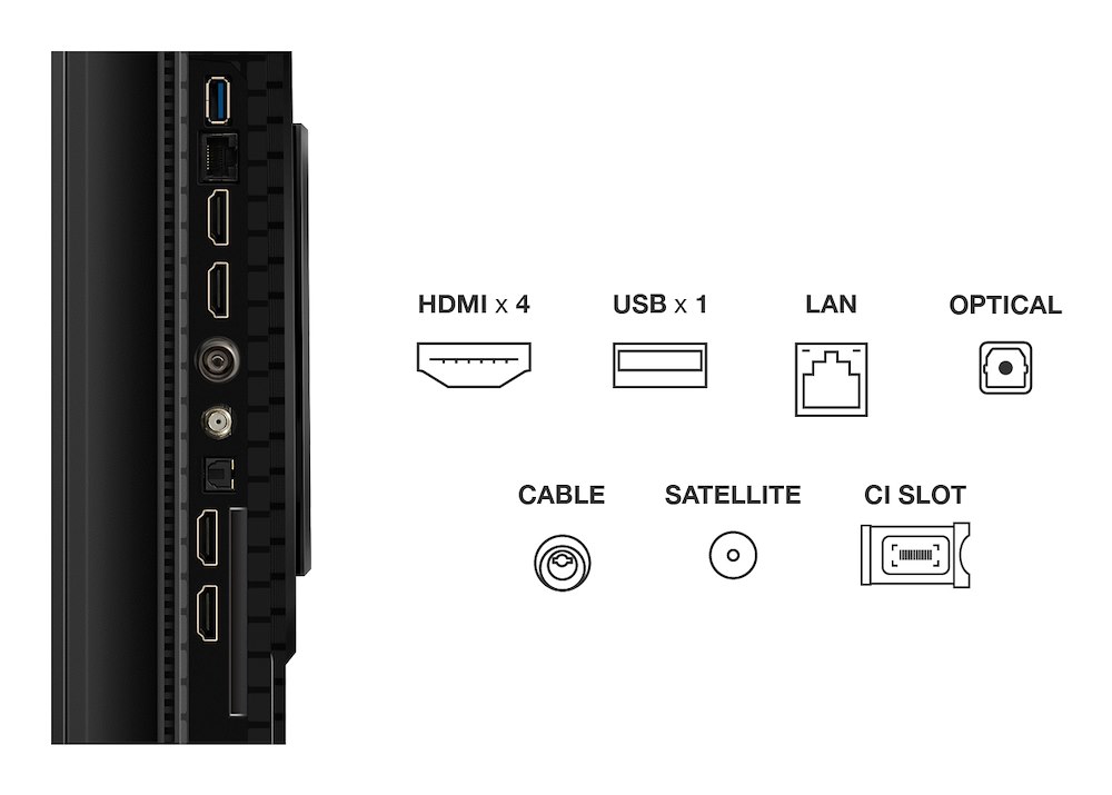 TCL 55P8K - 55 Zoll 4K QLED Smart TV