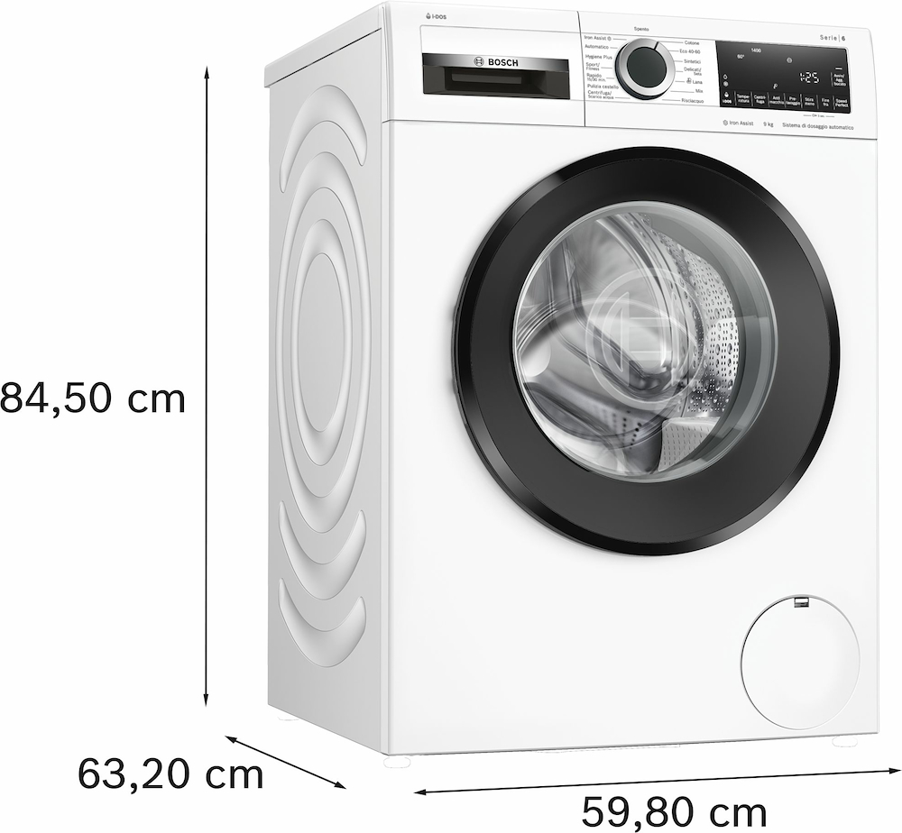 BOSCH WGG244F0II - Waschmaschine Frontlader 9 kg A 1400 U/min