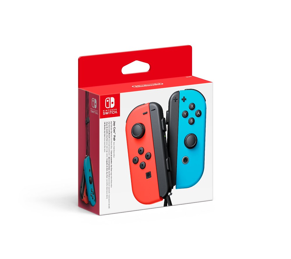 NINTENDO 10019744 - Joy-Con Paar Rot und Blau