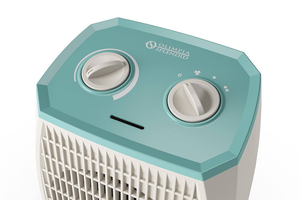 SPLENDID CALDOPOPA - CALDOPOPA 0546518 TERMOVENTILATORE 2000W 60MQ IP21 AZZURRO