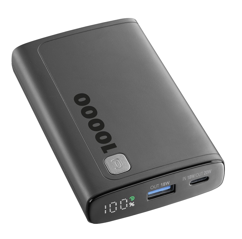 CELLULAR LINE PBDISPL01PD10000K - Tragbare Powerbank 10000mAh