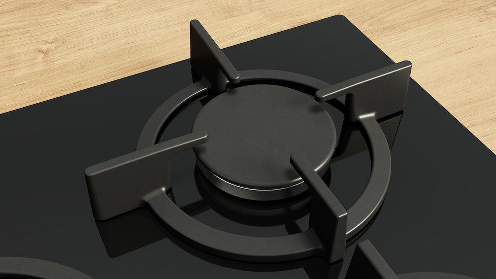 BOSCH PPQ7A6I15 - Gas-Kochfeld 75 cm in Schwarz