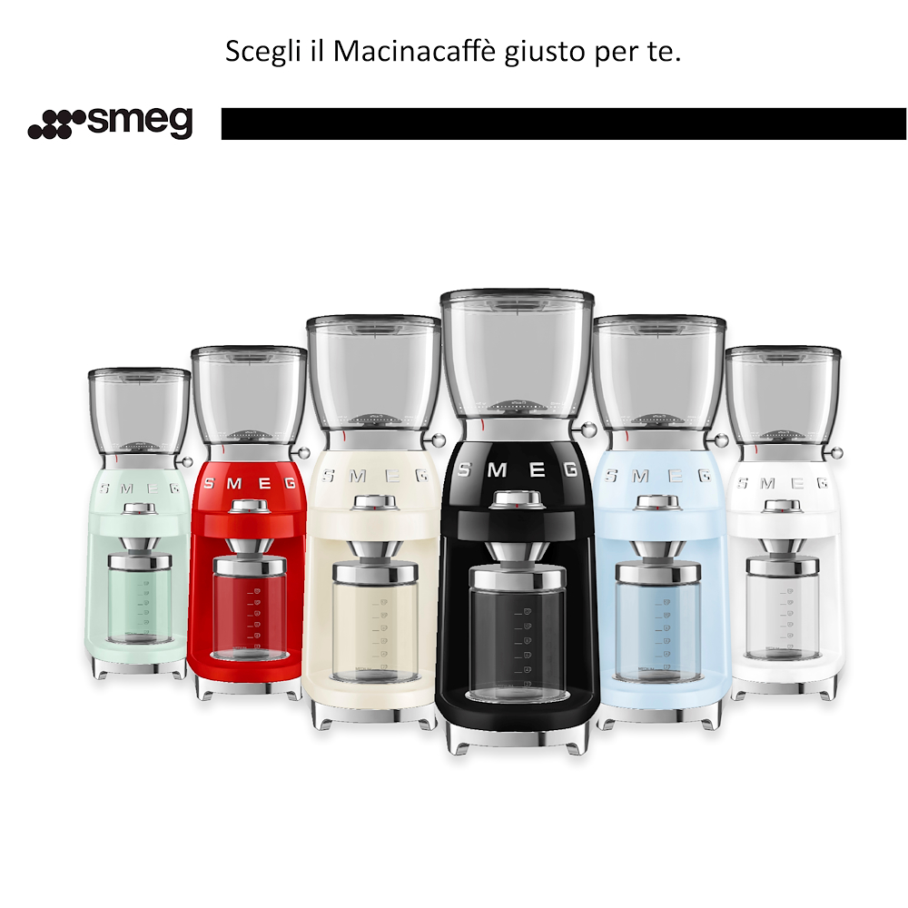 SMEG CGF01BLEU - 50's Style Kaffeemühle