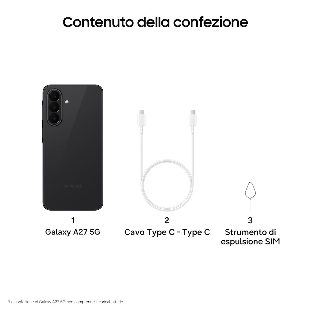 VODAFONE 13028549 - Smartphone Galaxy A27 Schwarz