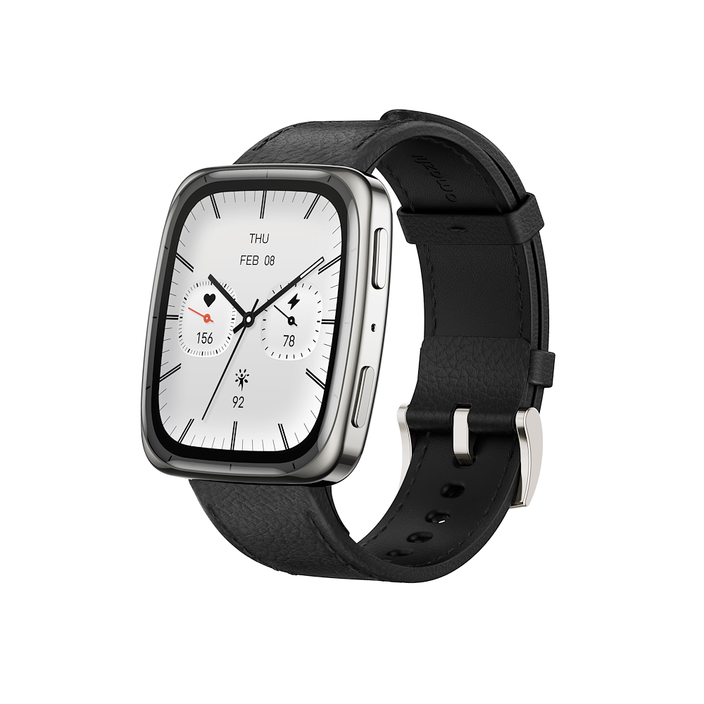 AMAZFIT ACTIVE2SQUAREBLACK - Smarte Uhr Schwarz