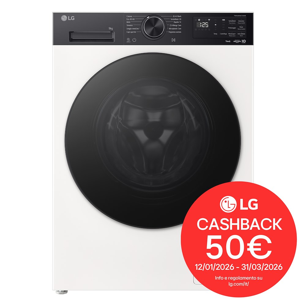 LG F4NX5009THB - Intelligente Waschmaschine 9 kg