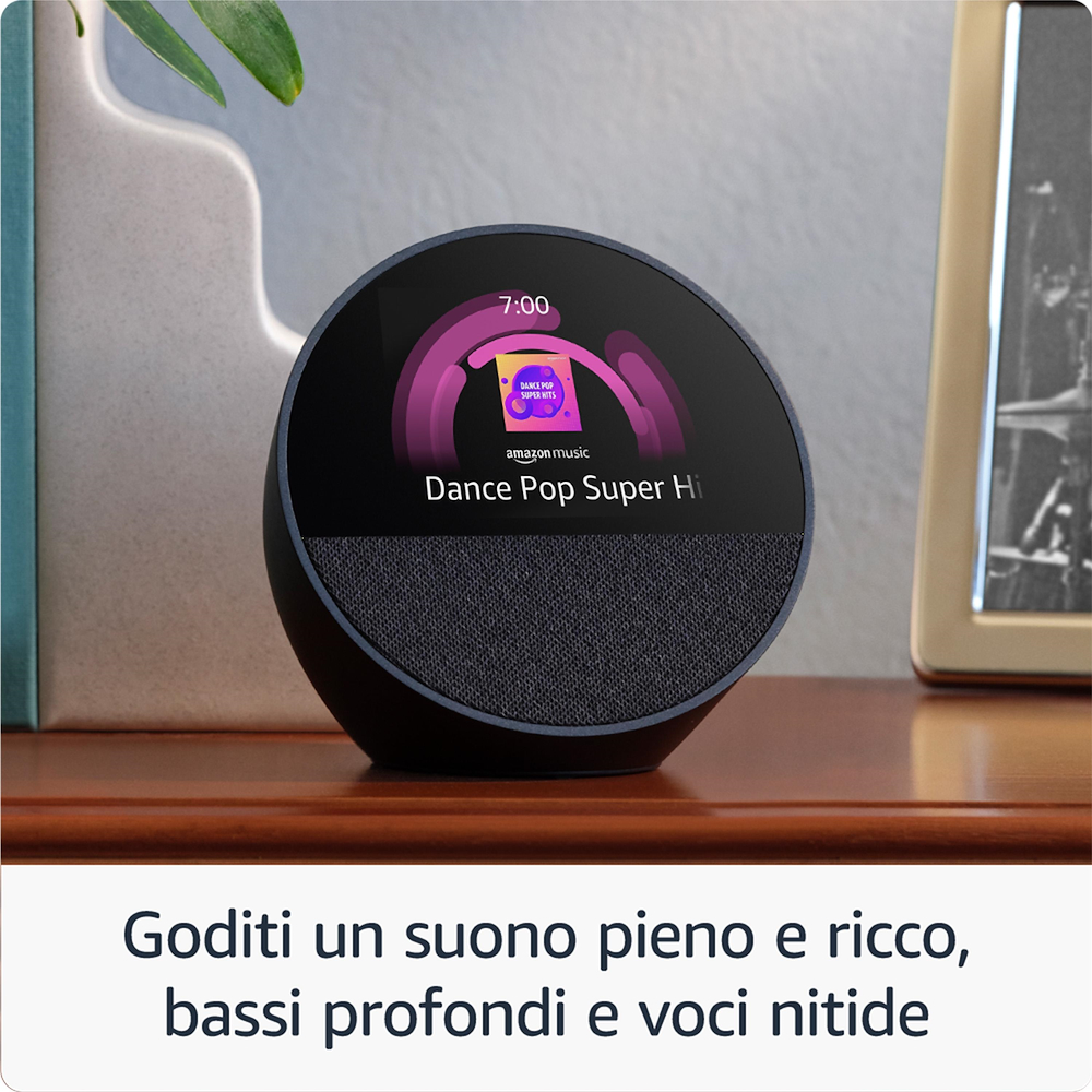 ECHO ECHOSPOT2024BLUE - Amazon Echo Spot Smart-Alarmuhr Blau