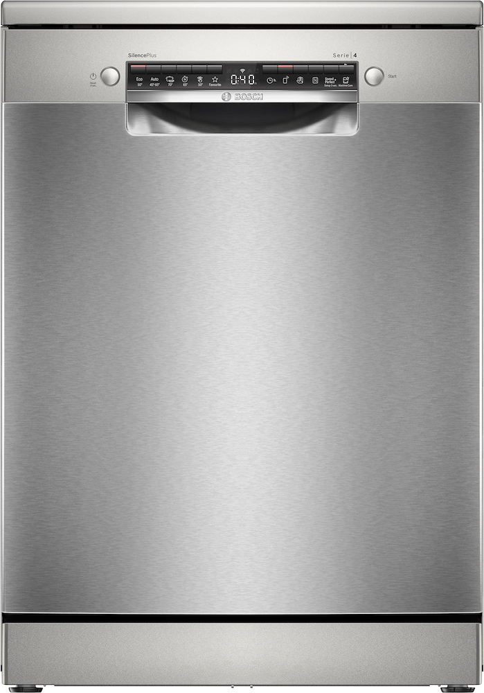 BOSCH SMS4EVI08E - Geschirrspüler 60 cm Edelstahl Klasse B