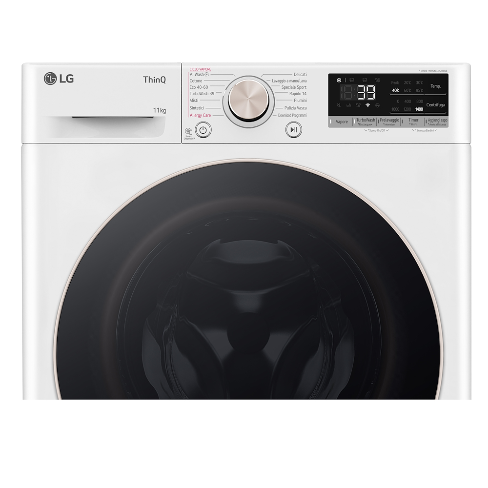 LG F4R7011TSWG - Waschmaschine 11kg mit TurboWash