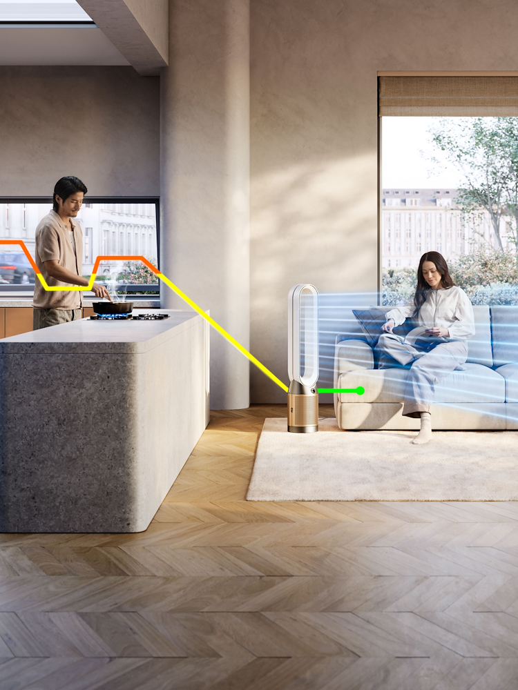 DYSON PURIFIERCOOLPC2DENOX - Luftreiniger mit WiFi