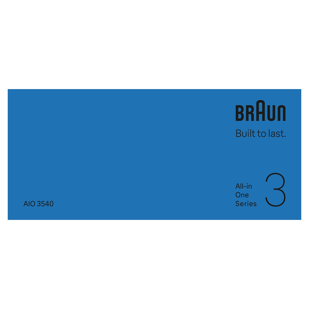 BRAUN AIO3540 - Braun All-In-One Trimmer Series 3 mit 8in1