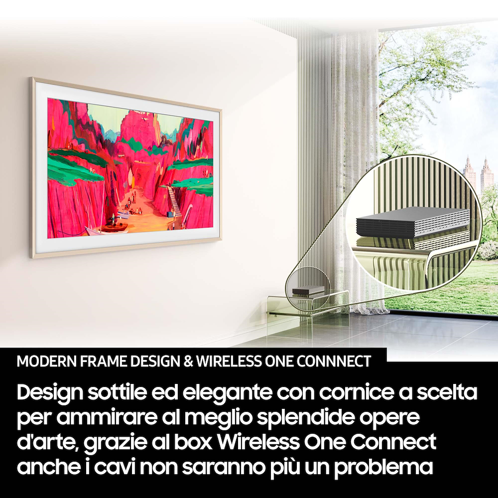 SAMSUNG QE65LS03FWUXZT - TV QLED 65" THE FRAME PRO