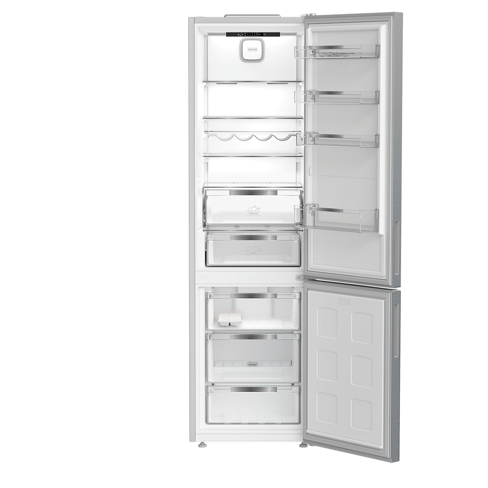 HOTPOINT-ARISTON HPK25403XP5E1 - HPK 25403 XP5E1 Kombi-Kühlschrank Edelstahl