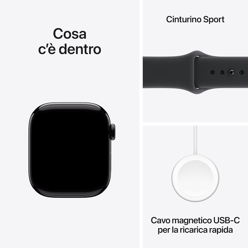 APPLE MEQT4QLA - Watch Series 11 42mm Jet Black