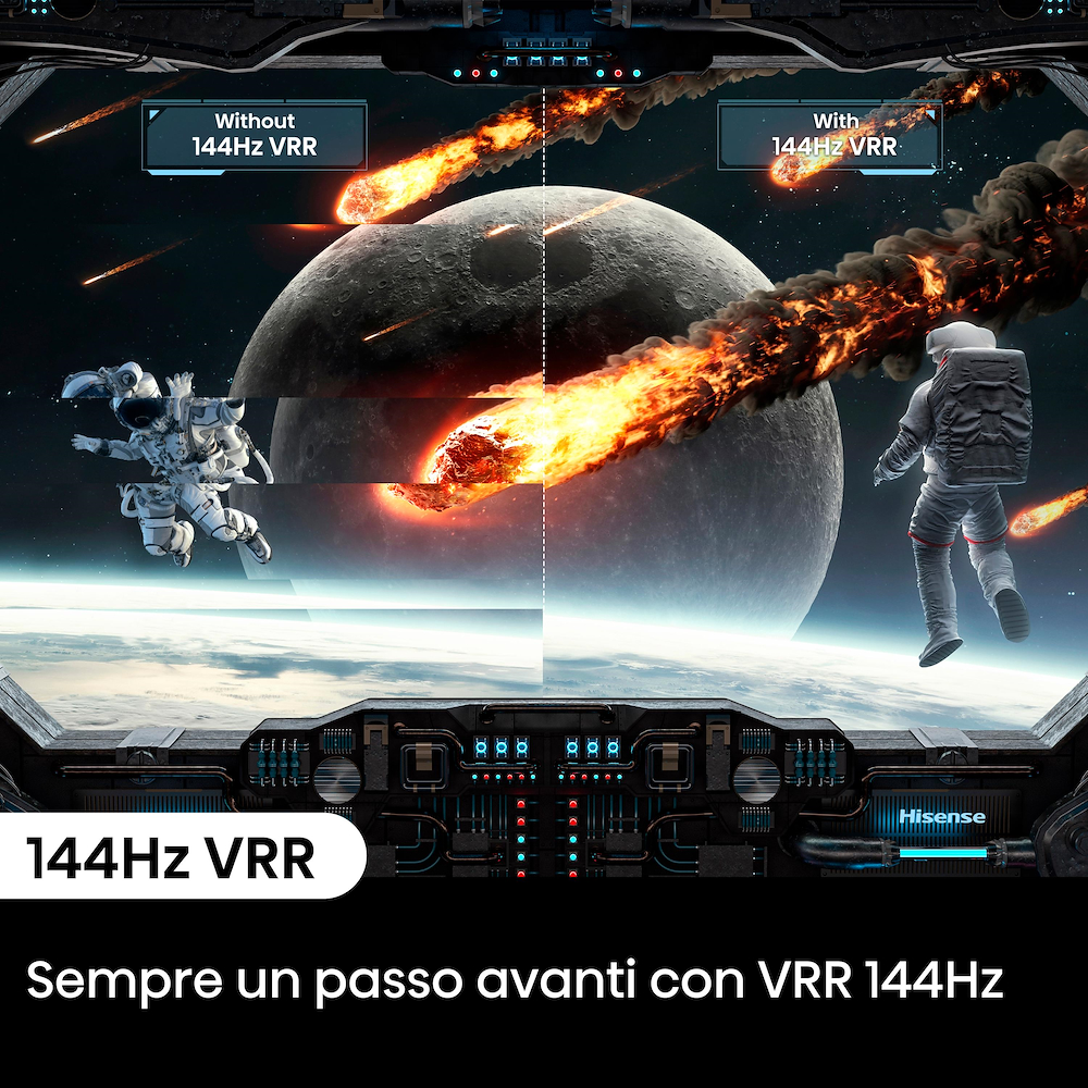 HISENSE 100E7NQ - TV QLED 100" 4K Ultra HD 144Hz