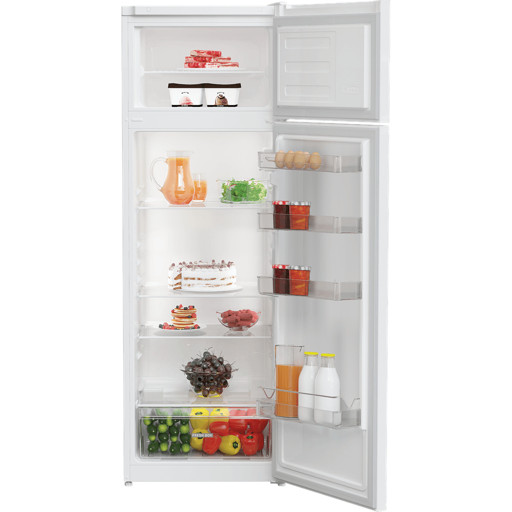 Whirlpool W55T1612W - Freistehende Kühl-Gefrierkombination 250L
