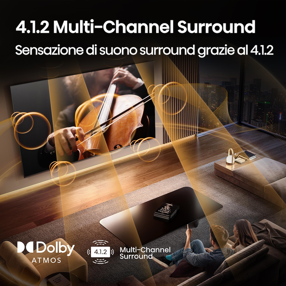 HISENSE 55U8Q - Smart TV Mini-LED 55" 4K