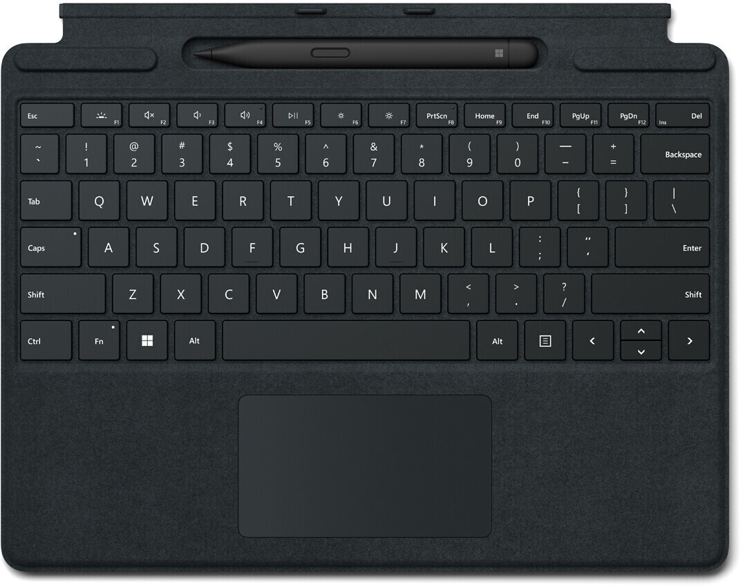 MICROSOFT 8X600005 - Microsoft Surface Pro Signature Keyboard mit Slim Pen 2 – Schwarz