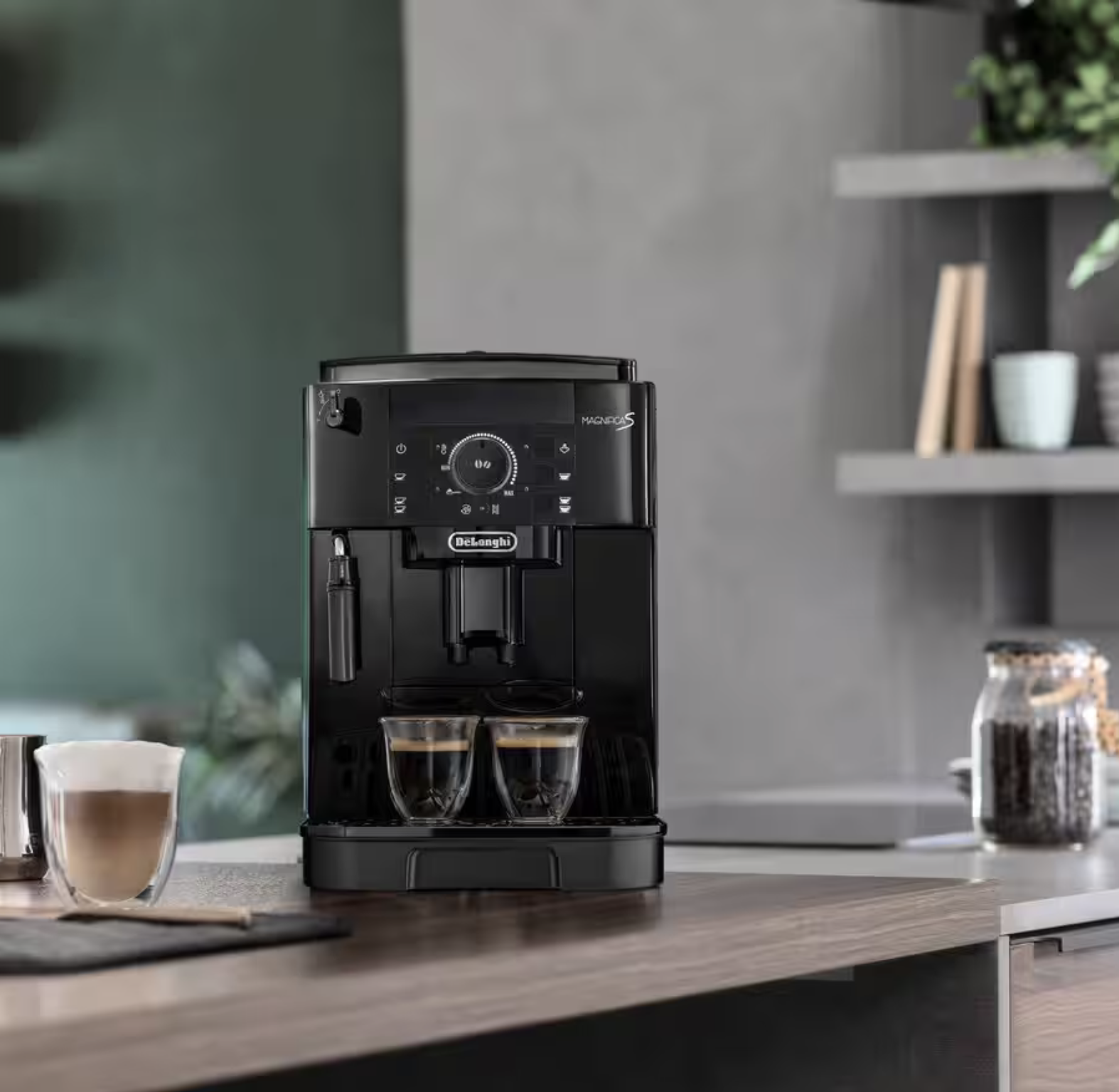 De'Longhi ECAM12121B - Magnifica S Kaffeevollautomat Schwarz