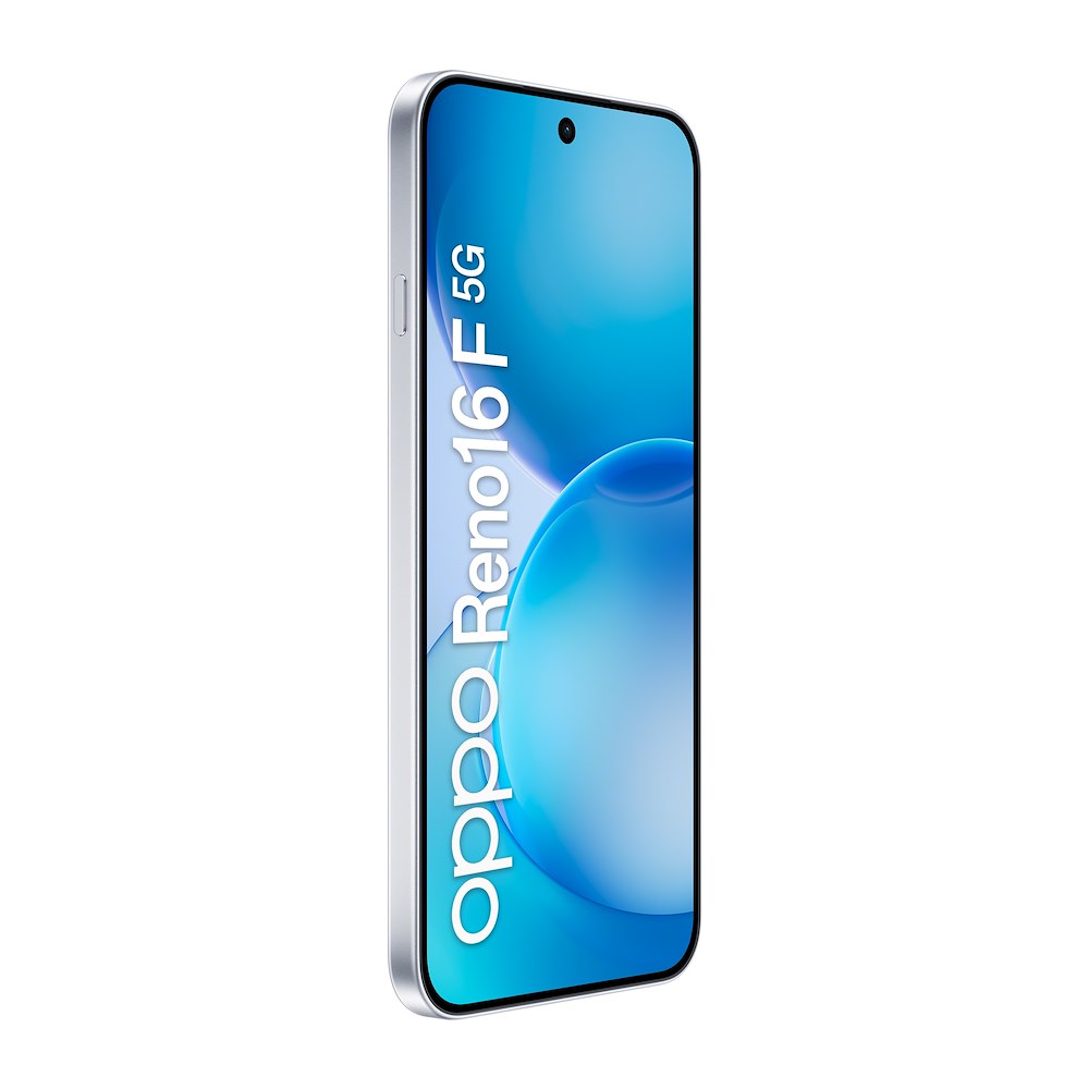 OPPO RENO16F5GPOPWHITE - Smartphone 5G mit Triple-Kamera