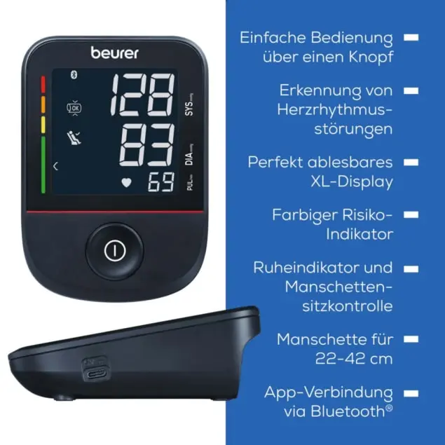 BEURER BM48 - Beurer BM48 Oberarm-Blutdruckmessgerät