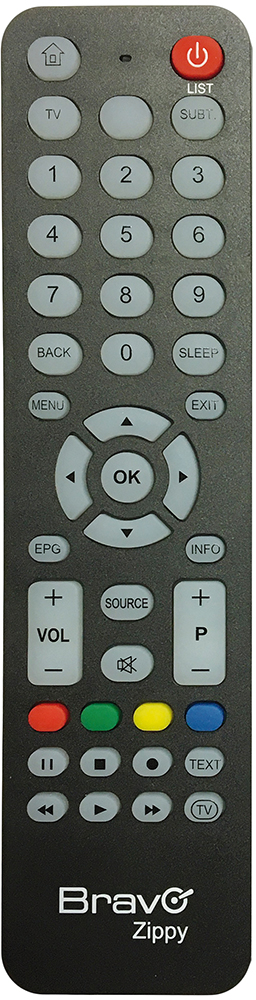 BRAVO 90402304 - Universal-Fernbedienung Zippy