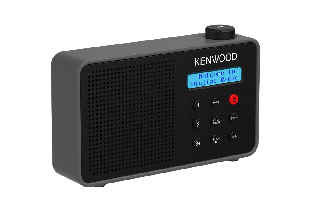 KENWOOD CRM25DABB - Tragbares DAB+ Radio mit Bluetooth