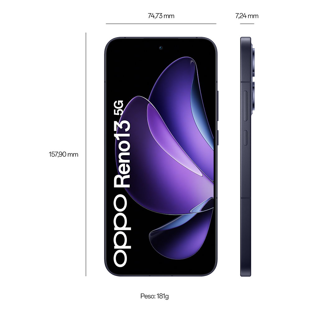 OPPO RENO135GLUMINOUSBLUE - Reno 13 5G Luminous Blue