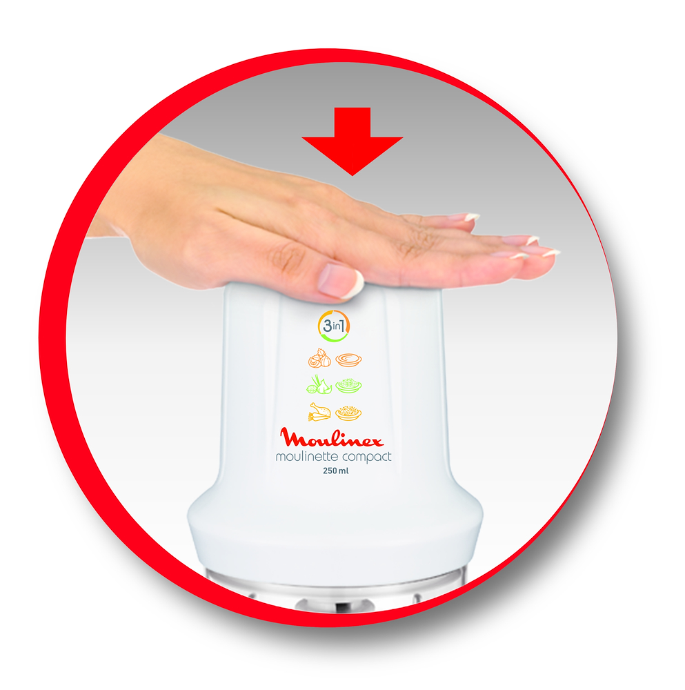 MOULINEX DJ3001 - Moulinex Elektro-Hackmühle DJ3001