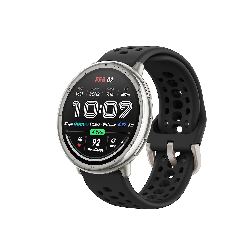 AMAZFIT ACTIVE2ROUNDBLACK - Amazfit Active 2 Smartwatch