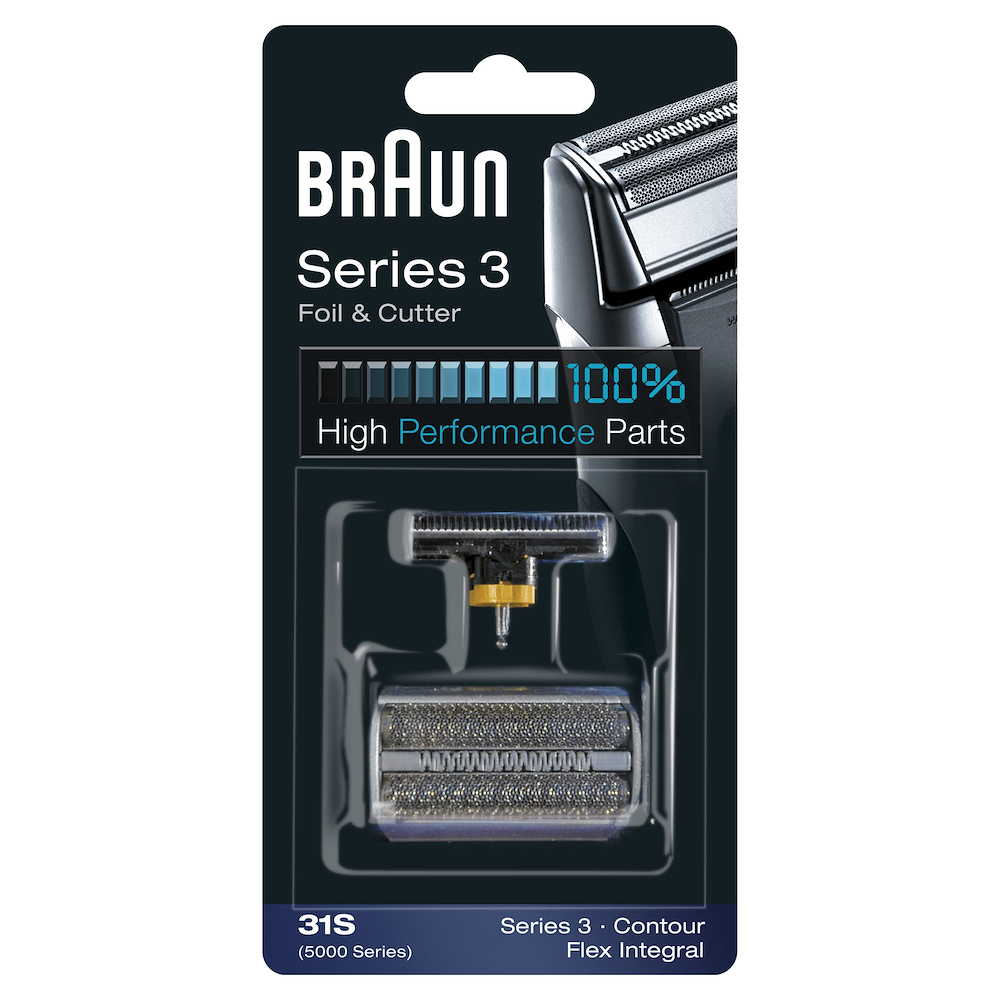 BRAUN COMBI31SSILVER - Braun Combi 31 S Silber Rasierer