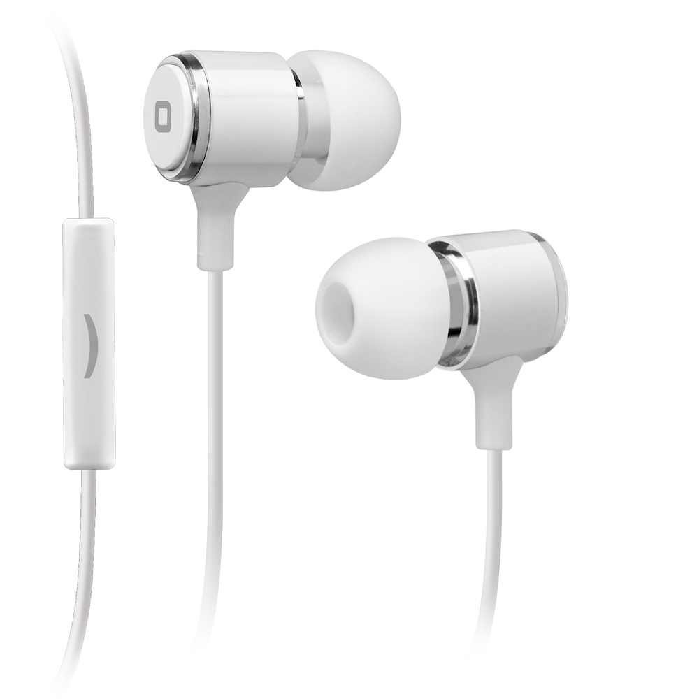 SBS TEMETALINEARW - In-Ear Stereo Kopfhörer mit Mikrofon