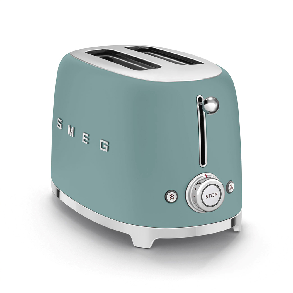 SMEG TSF01EGMEU - Toaster 50's Stil Grün