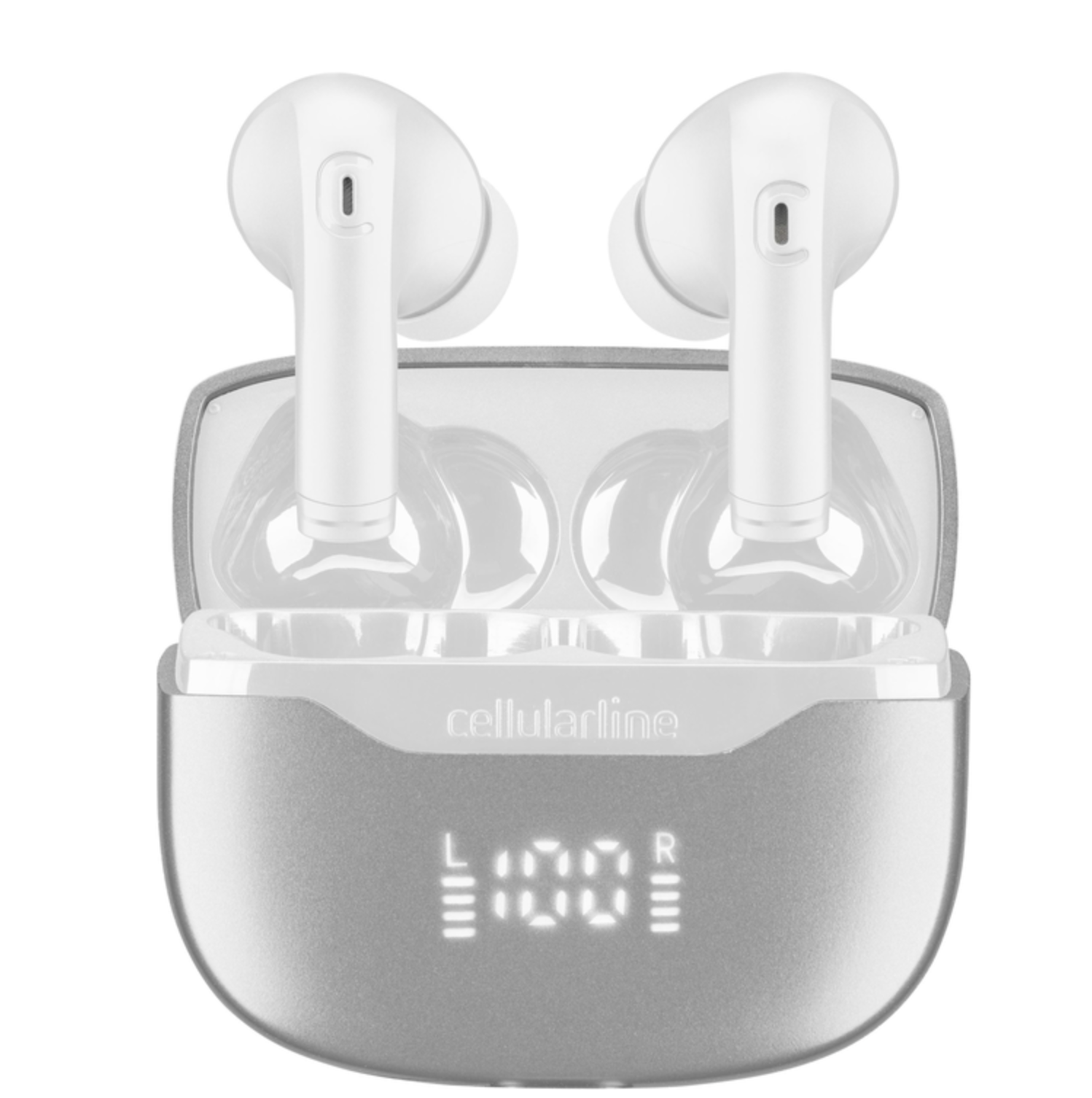 CELLULAR LINE BTKEYPROTWSW - Key Pro Bluetooth In-Ear Kopfhörer Weiß