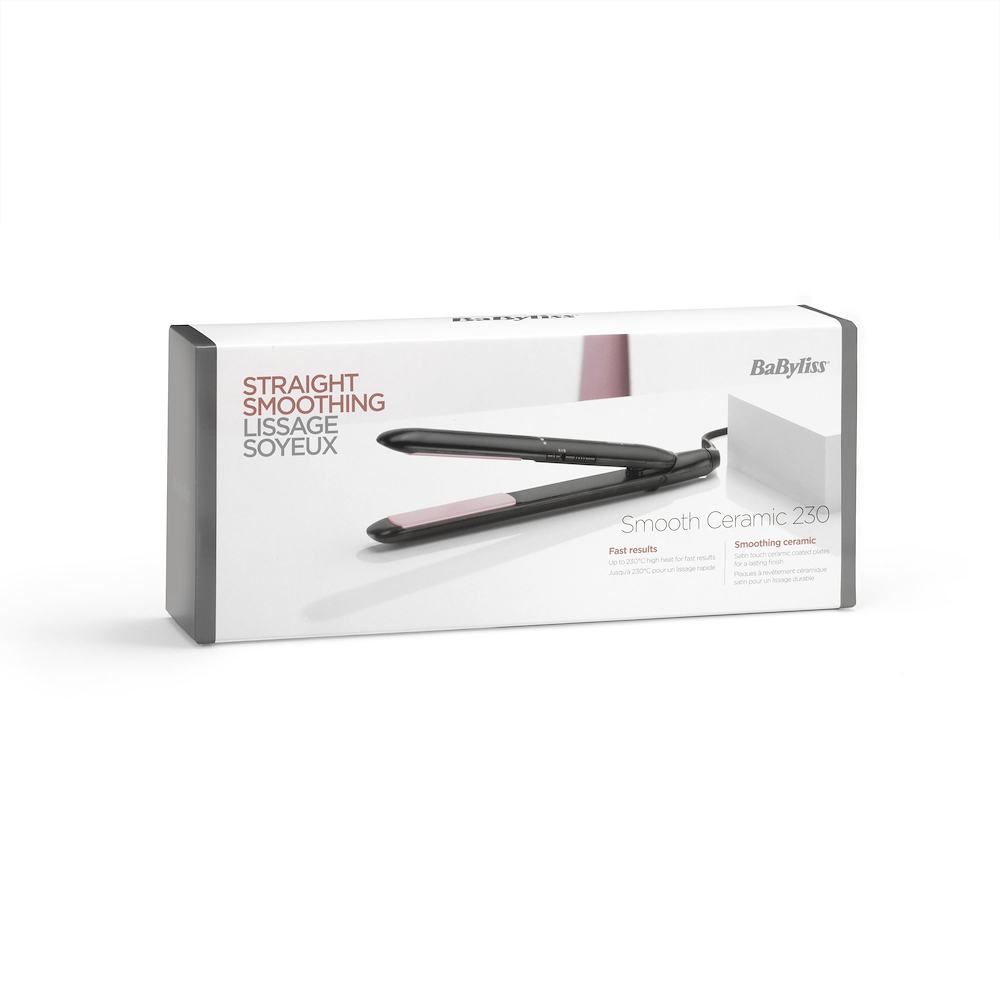 BABYLISS ST241E - BaByliss ST241E Smooth Ceramic 230 Haarglätter