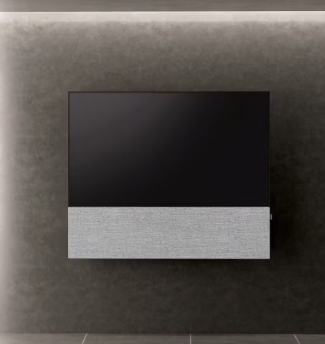 CANVAS CSP HiFi 55 - High-End-TV-Soundsystem inkl. Halterung - Universell für alle TVs (55 Zoll) - Echtholz Walnuss Wood Walnut