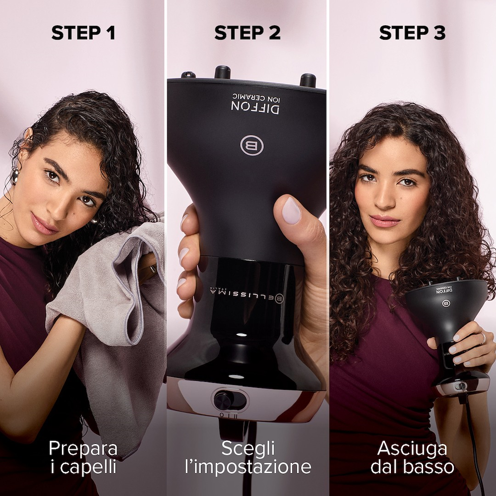 IMETEC 11968 - Föhn mit Ion Ceramic Technologie