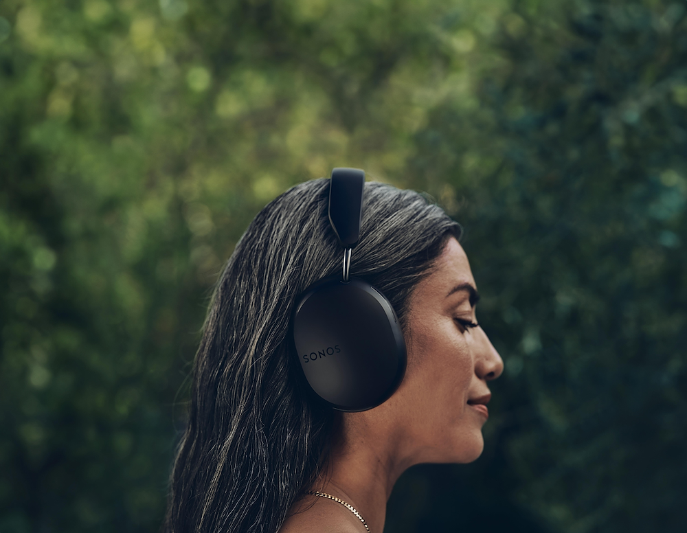 SONOS ACEBLACK - Sonos Ace Bluetooth-Kopfhörer mit Geräuschunterdrückung