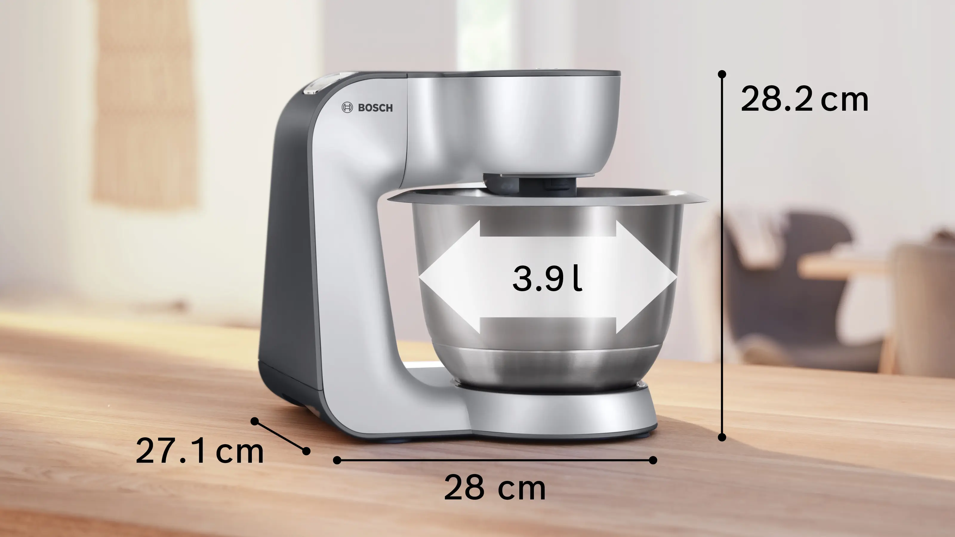 Bosch MUM58310 - Serie 4 Küchenmaschine 1000 W
