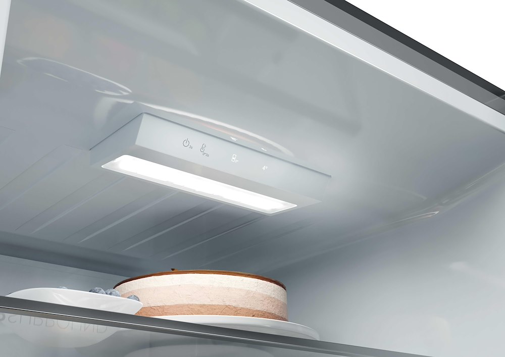 HAIER HTR3620CNMG - Kombi Kühlschrank Silber 414L