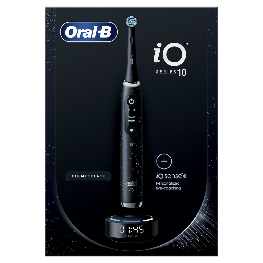 ORAL-B IO10BLACK - Oral-B iO Series 10 Elektrische Zahnbürste Cosmic Black