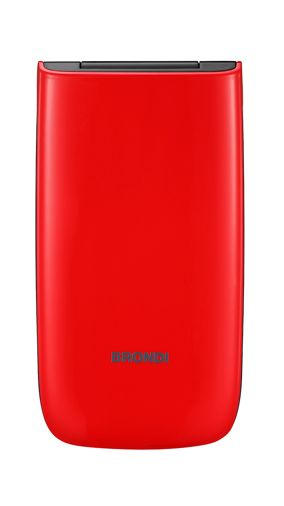 BRONDI MAGNUM4ROSSO - Brondi Magnum 4 Rot Dual-SIM Handy