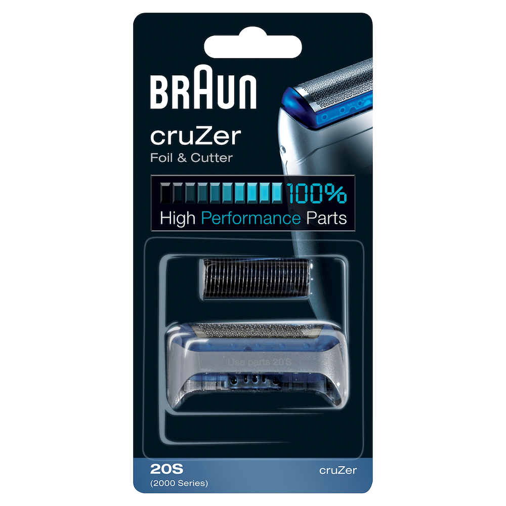 BRAUN COMBI20SSILVER - Ersatzkopf Braun 20s für Rasierer