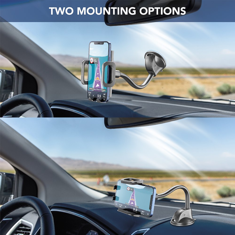 CELLULAR LINE BIGCRABDUALFIX - Universeller Auto Smartphone Halter