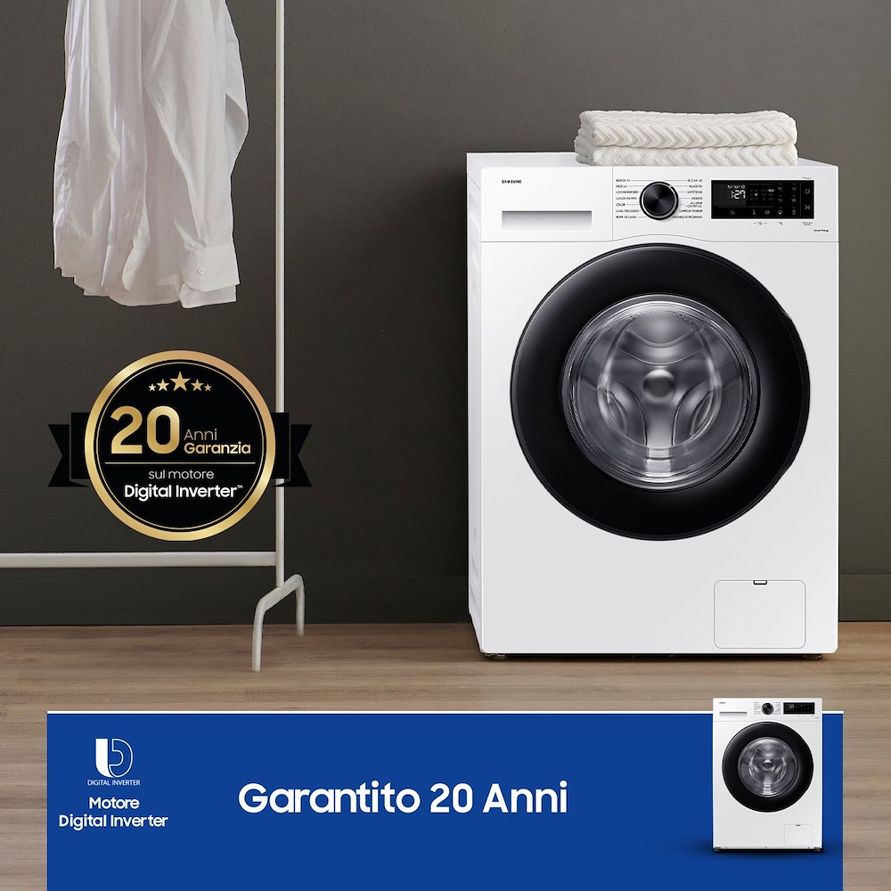 SAMSUNG WW90CGC04DAEET - Waschmaschine 9 Kg Wlan Dampfreinigung