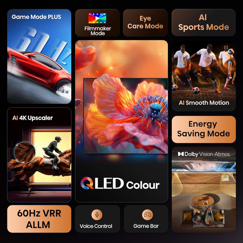 HISENSE 65E78Q - QLED TV 65" 4K