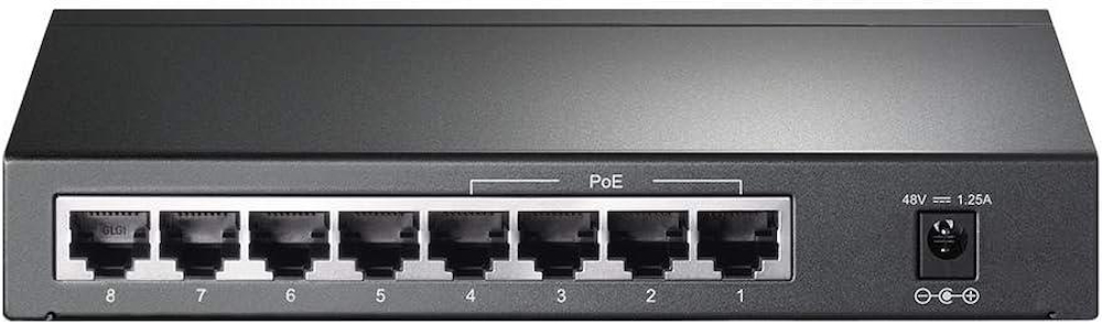 TP-LINK TLSG1008P - TLSG1008P 0161825 SWITCH 8PORTE 10/100/1000 GIGABIT 4POE