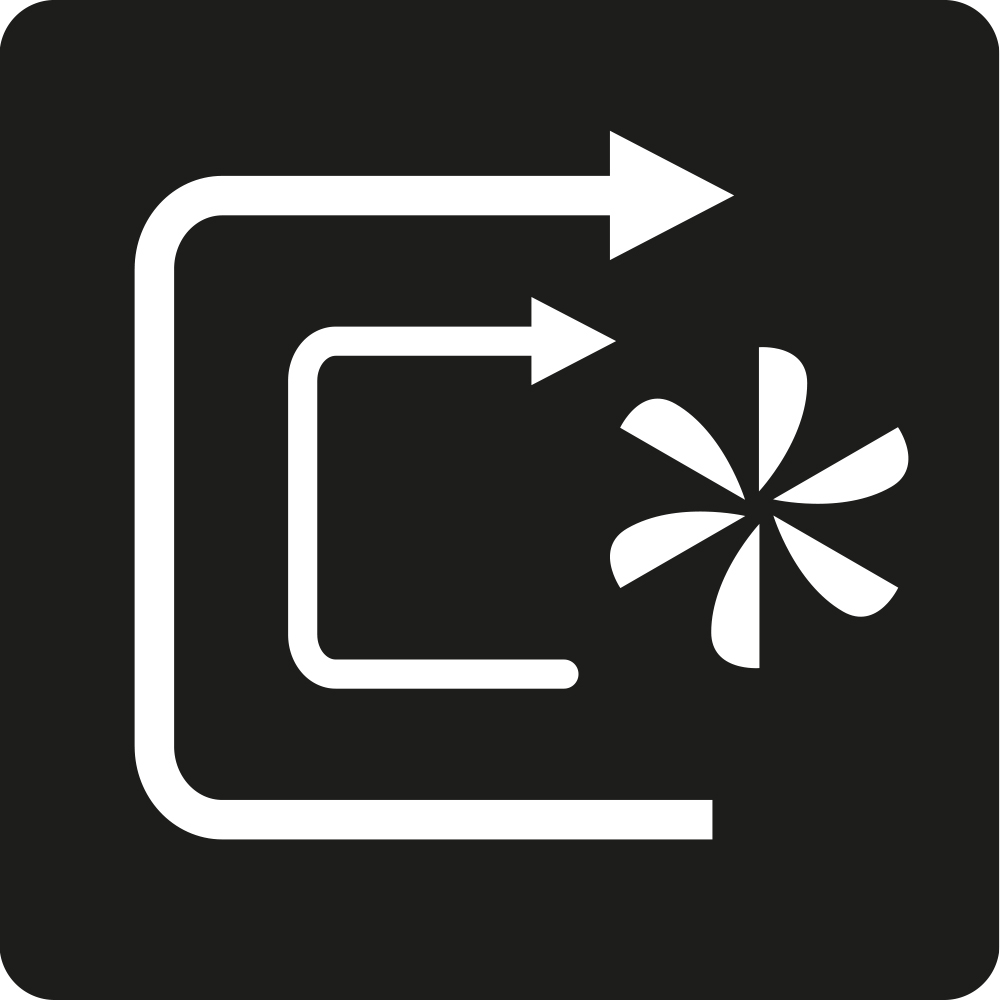 GLEM GAS DGF9NES6AF - Multifunktionsofen 60CM in Schwarz